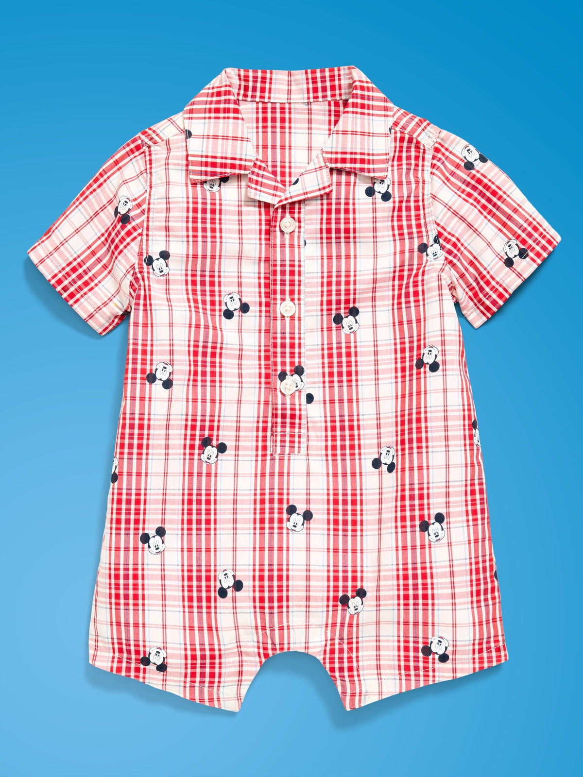 White/Red Plaid