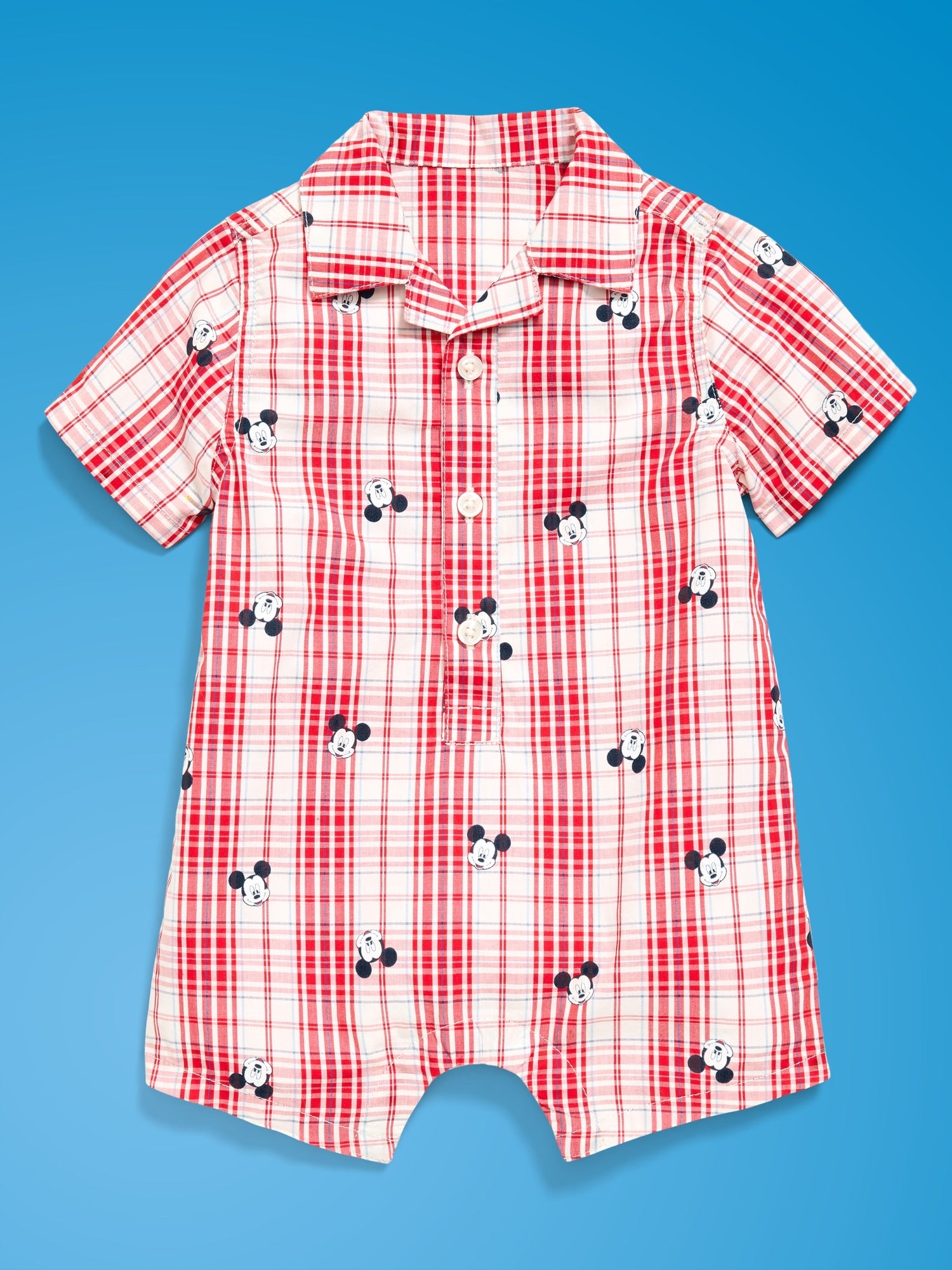 White/Red Plaid