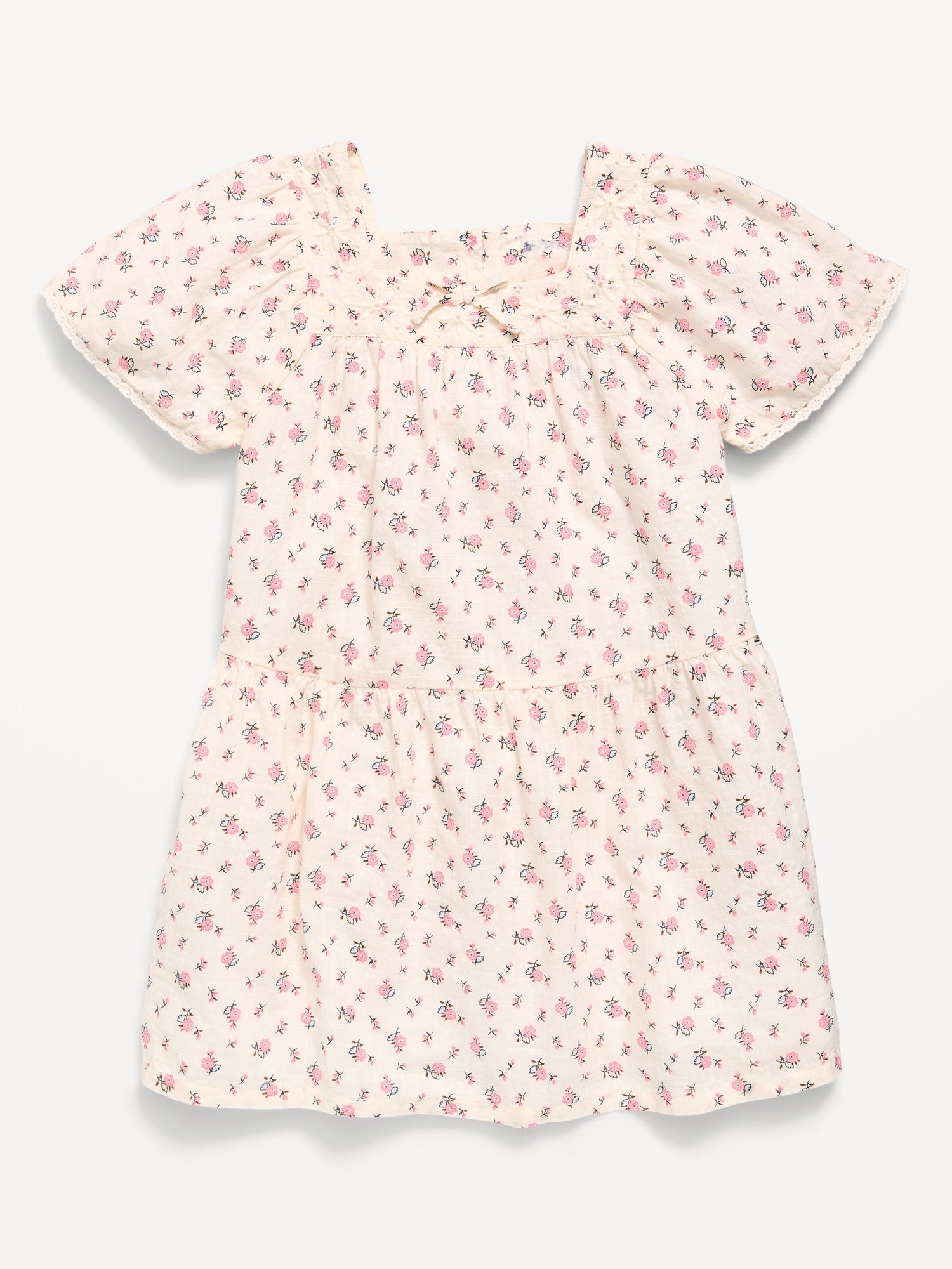 White Ditsy Floral