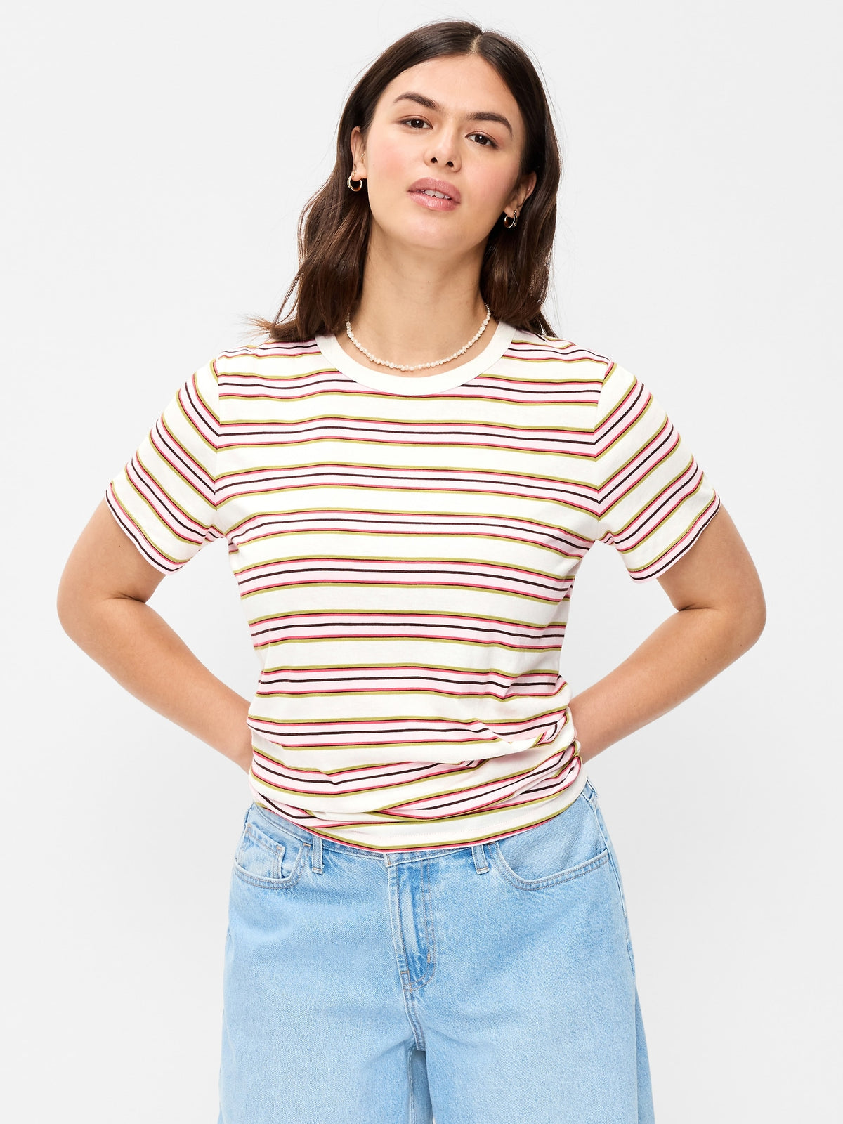 Pink Multi-Stripe