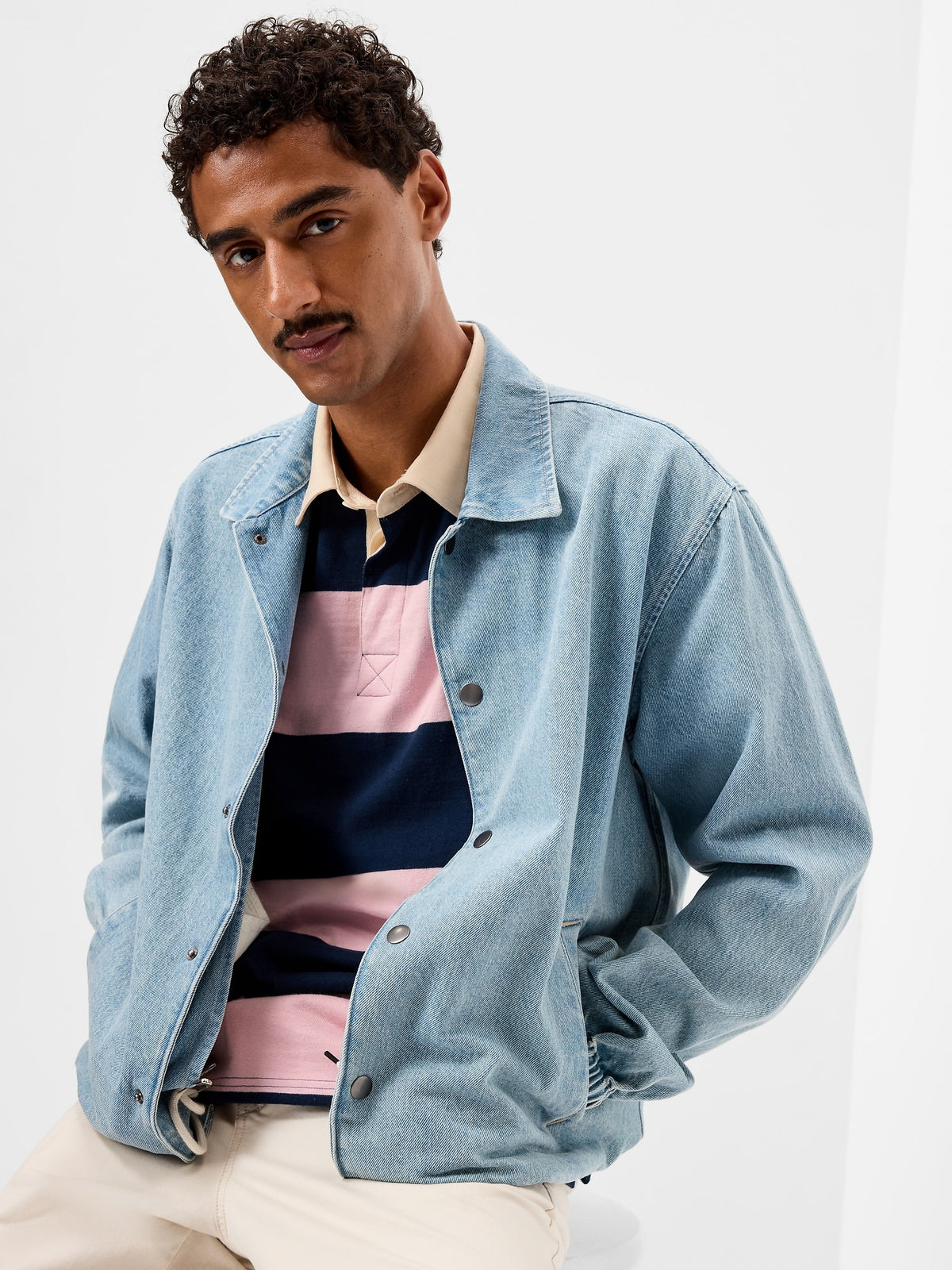 Rose Pink Stripe