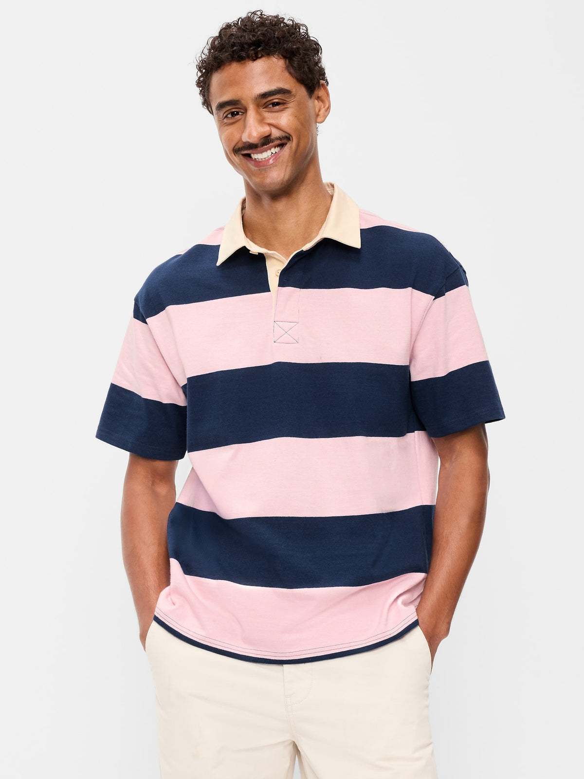 Rose Pink Stripe