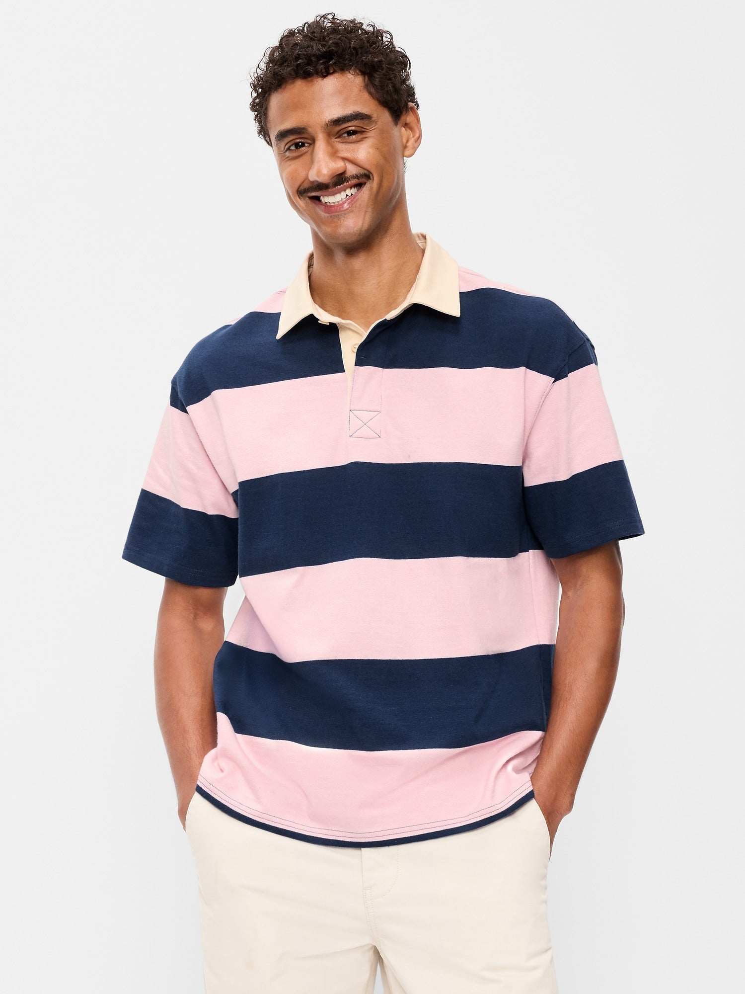 Rose Pink Stripe