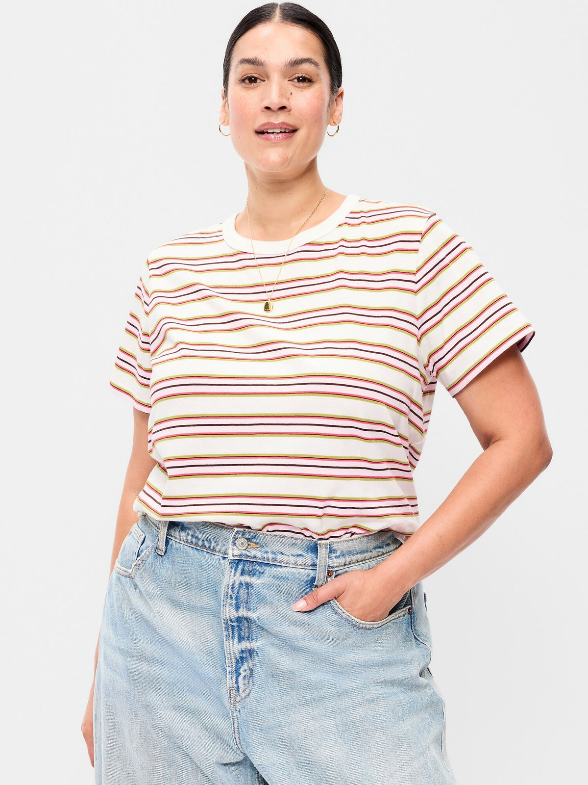 Pink Multi-Stripe