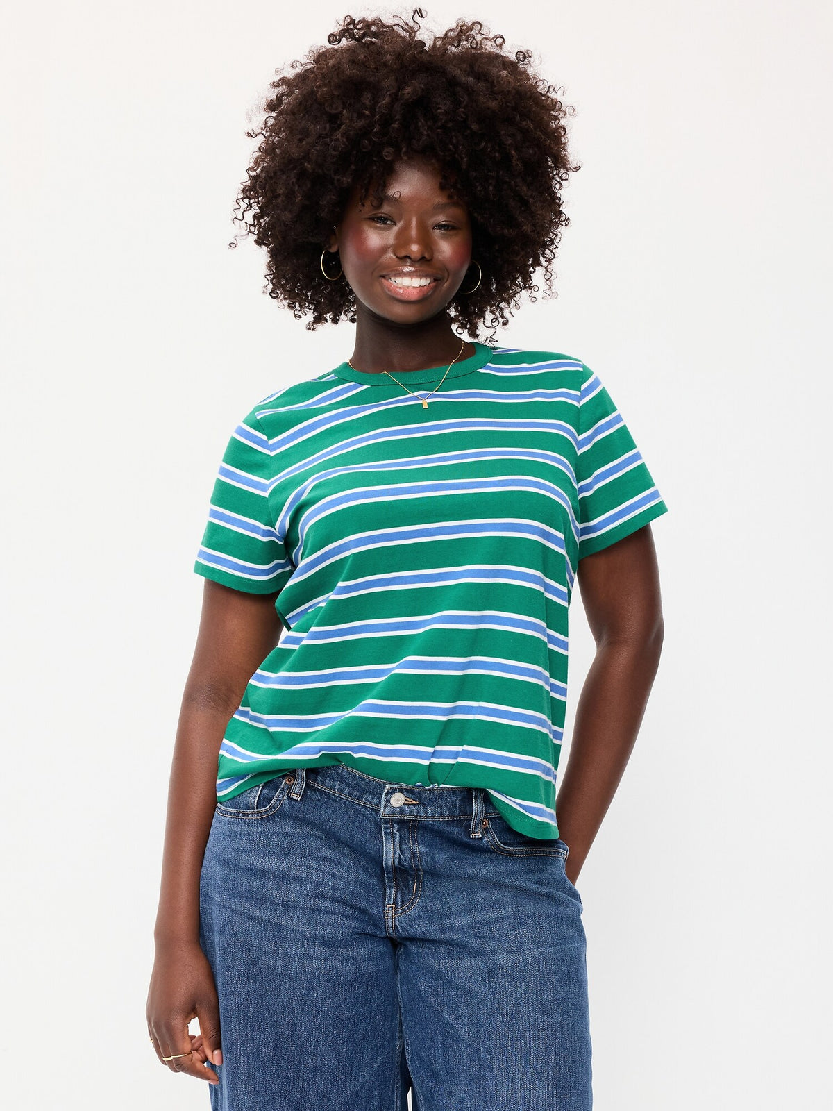 Blue/Green Stripe