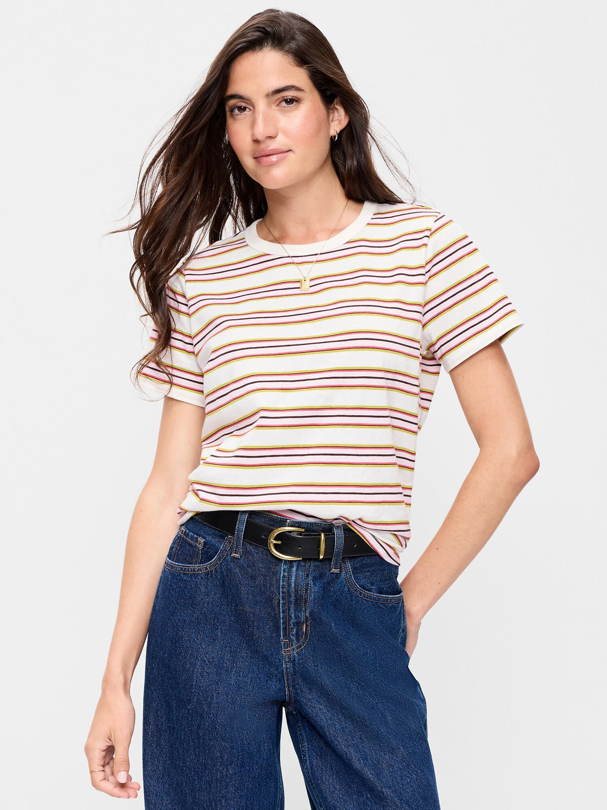 Pink Multi-Stripe