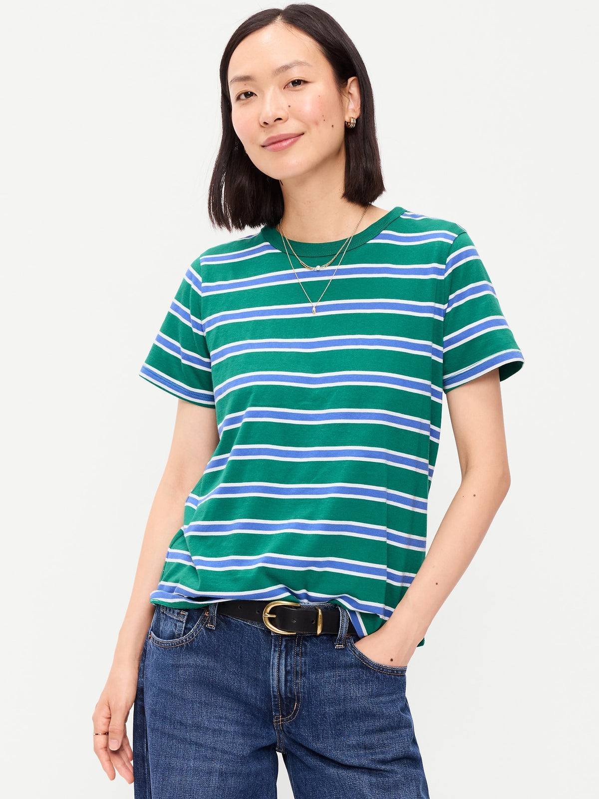 Blue/Green Stripe