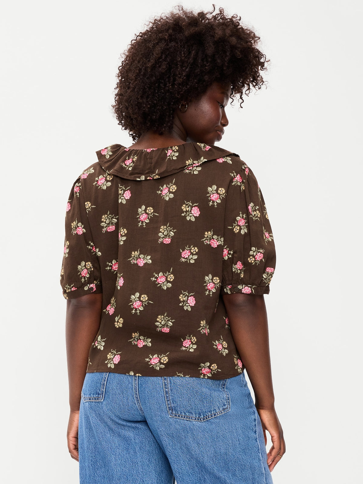 Brown Floral
