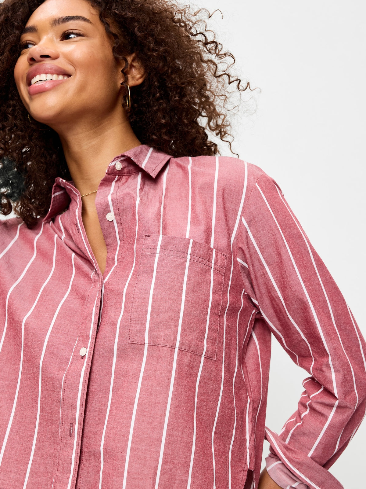 Burgundy Stripe