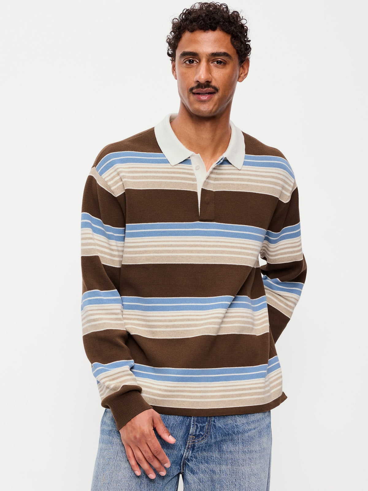 Blue/Brown Stripe