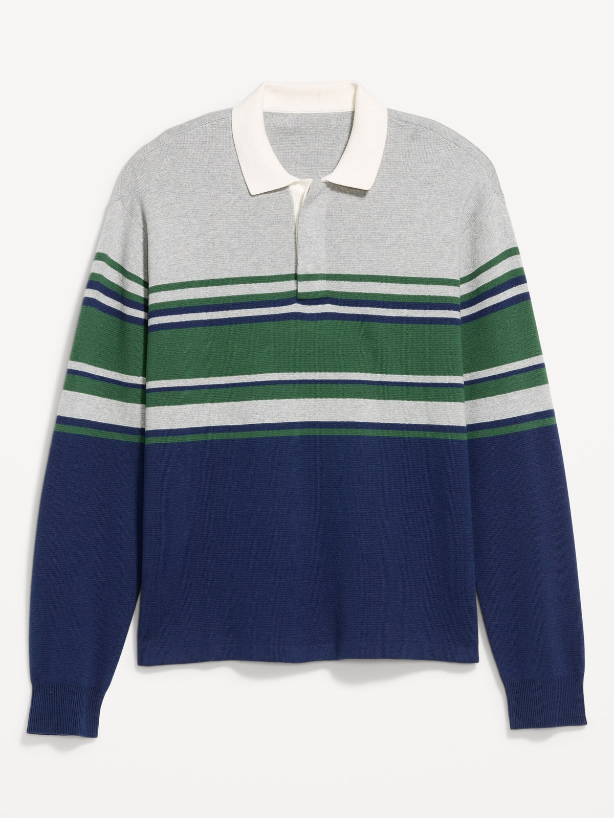 Grey/navy Stripe