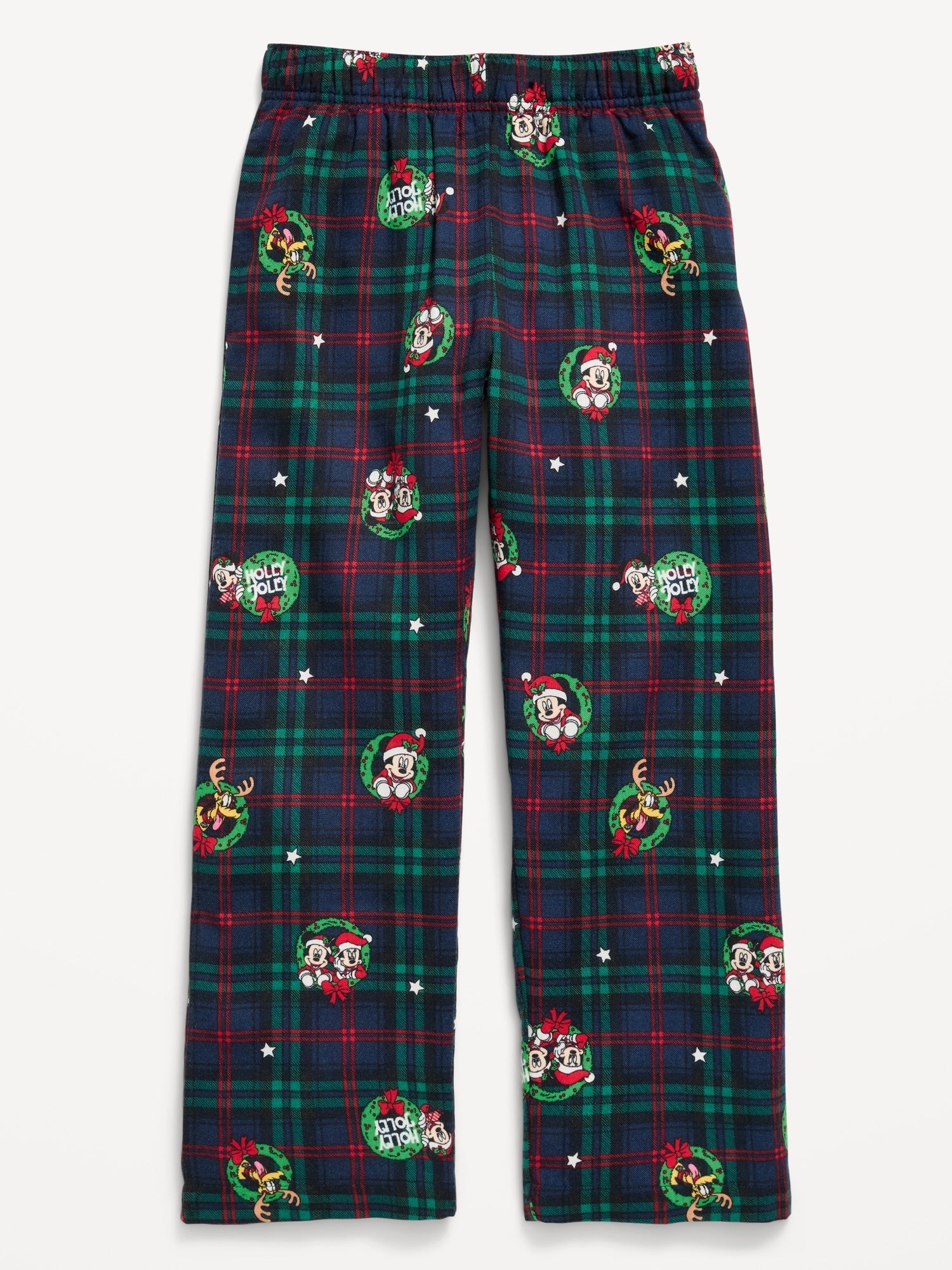 Disney Wreath Plaid