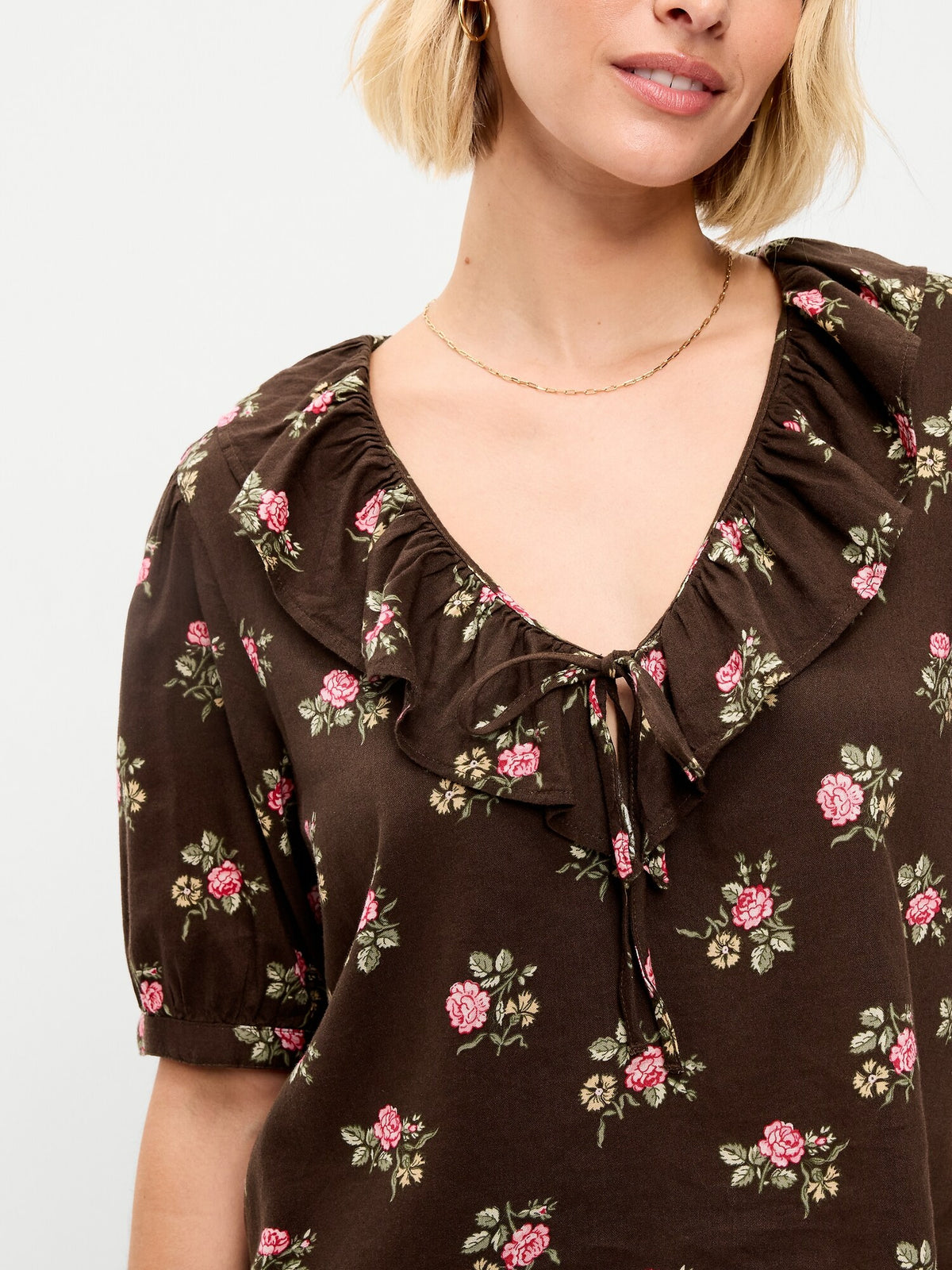 Brown Floral