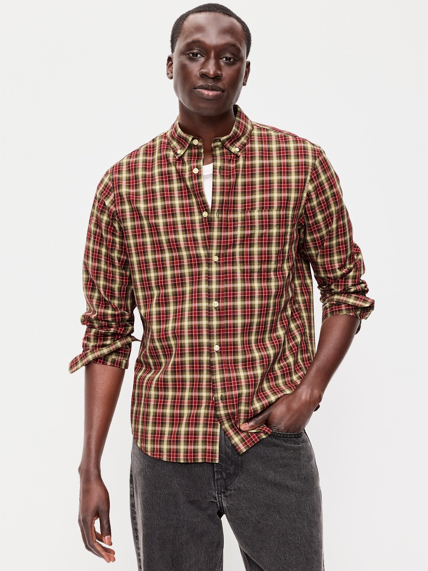 Green Red Plaid