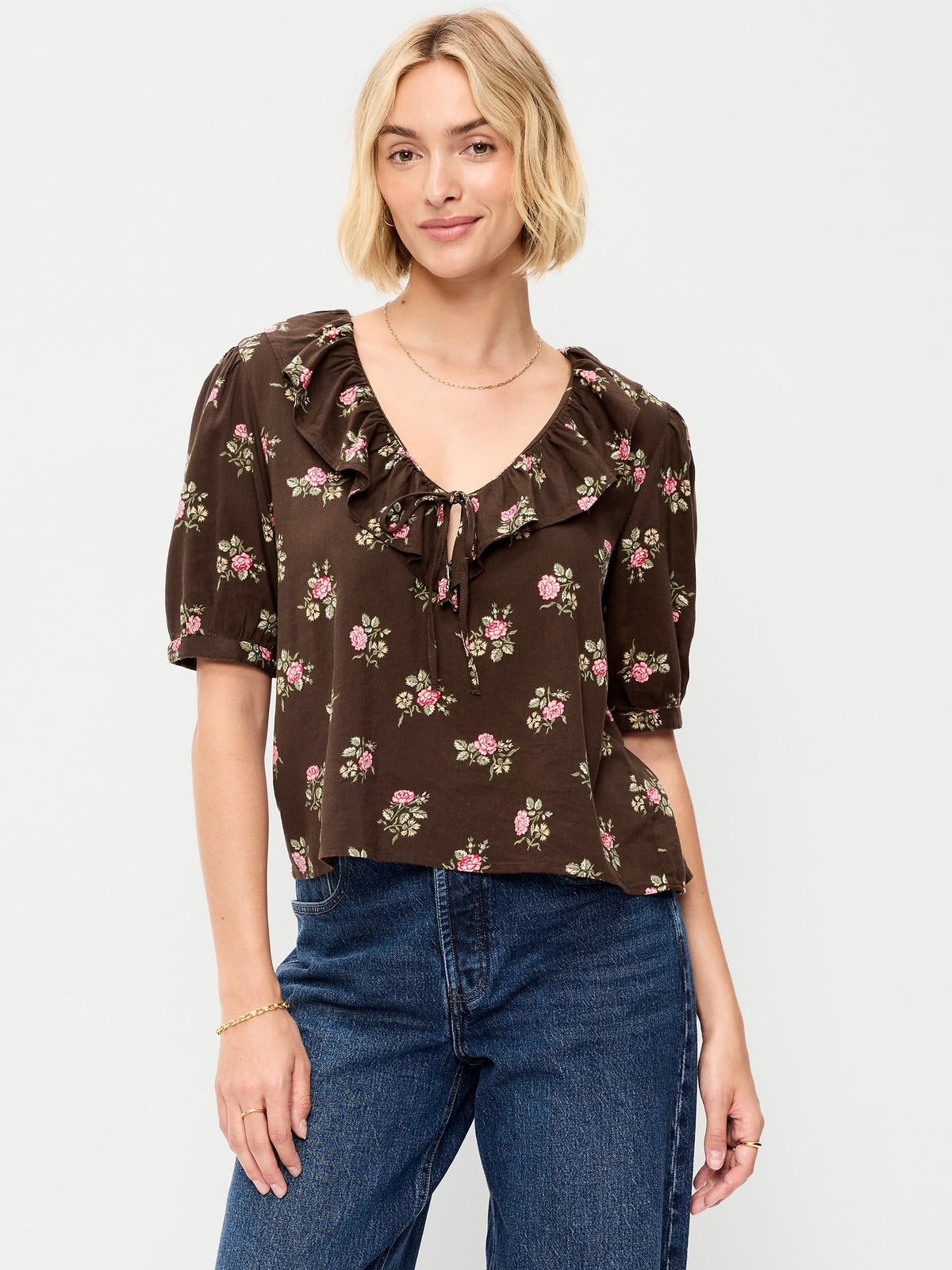 Brown Floral