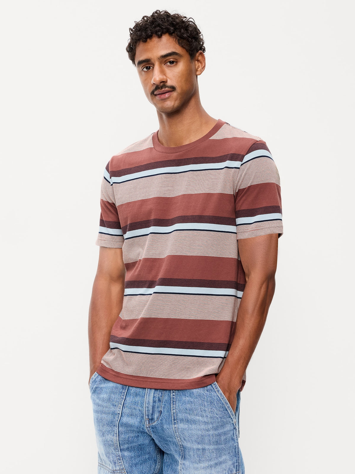 Burgundy Stripe