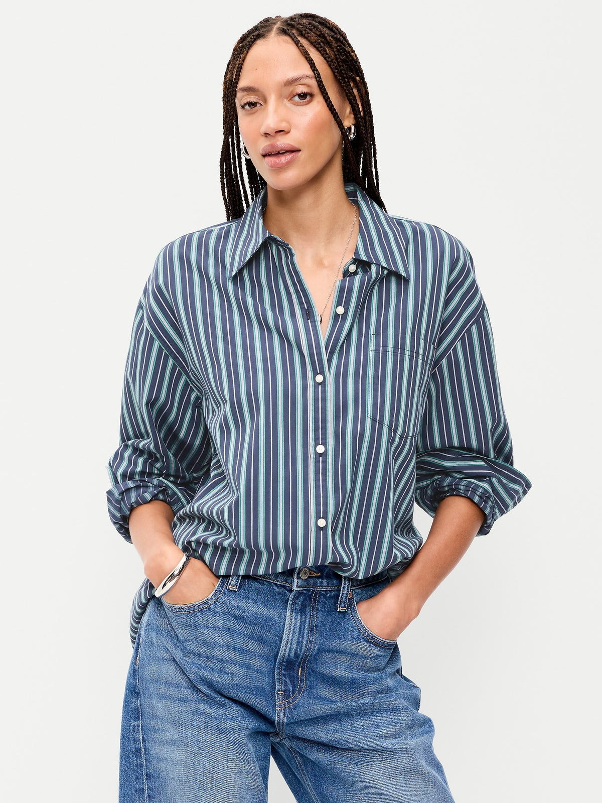 Navy Stripe