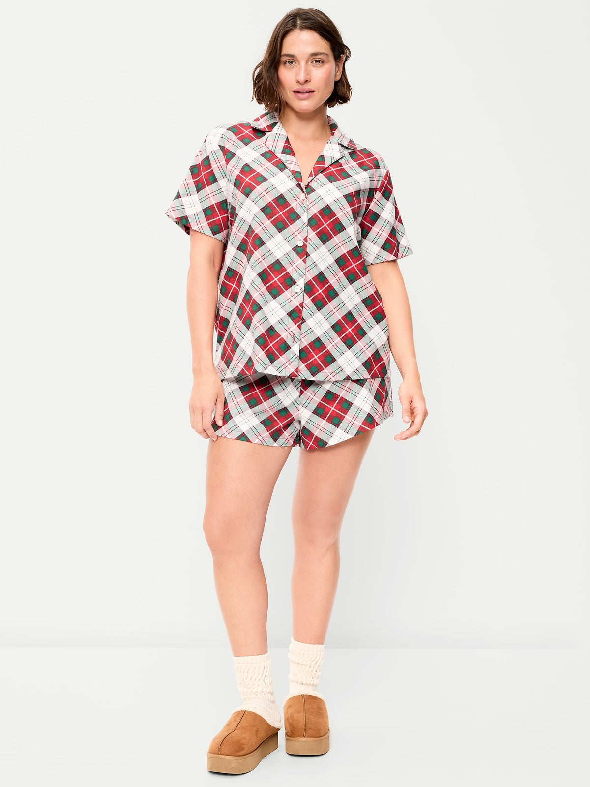 White Plaid (Match the Fam!)