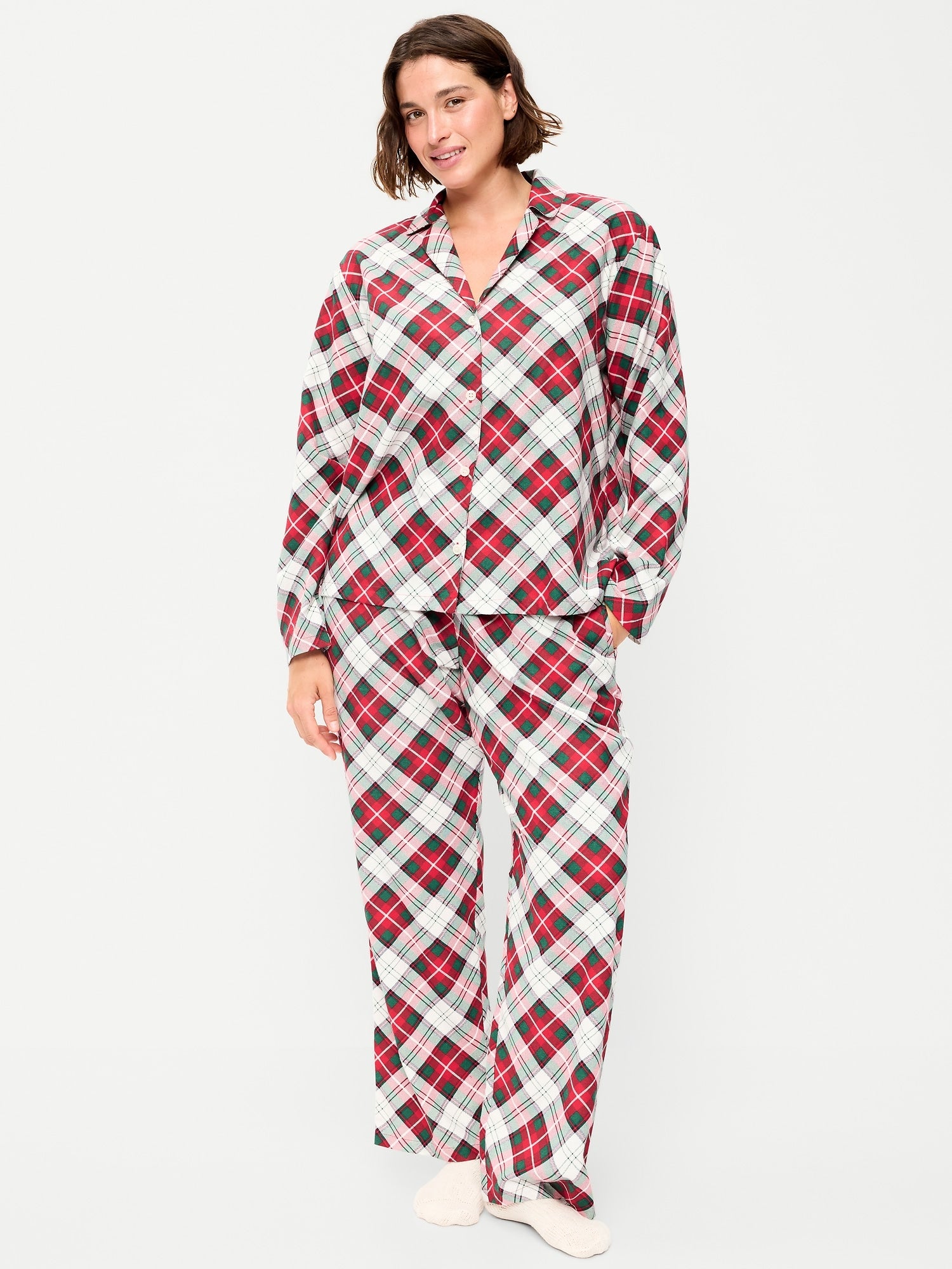 White Plaid (Match the Fam!)