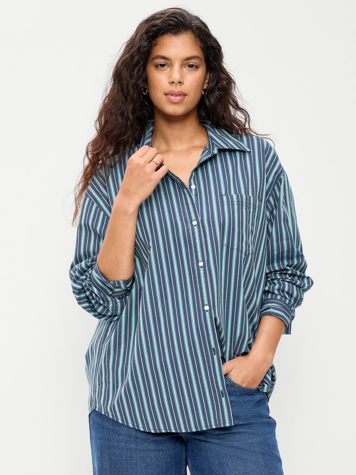 Navy Stripe