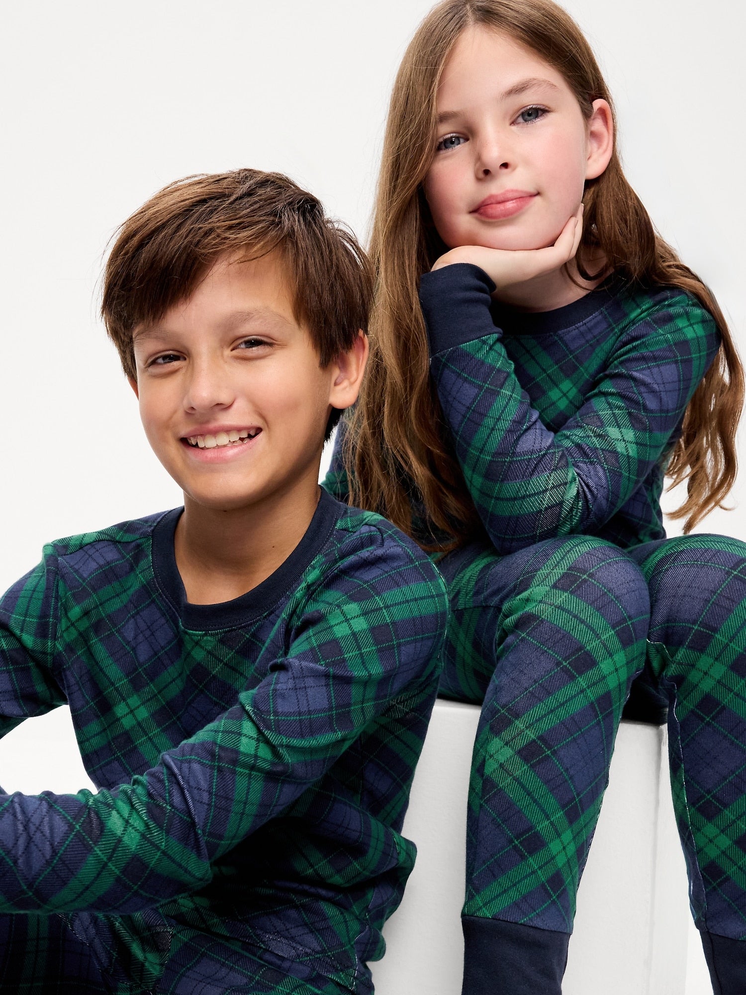 Navy Plaid (Match the Fam!)