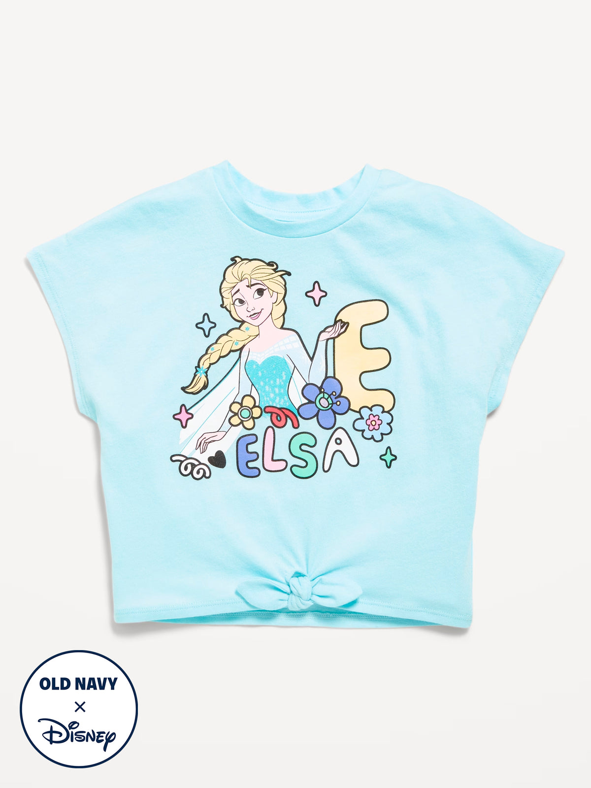 Disney© Graphic Tie-Knot T-Shirt for Toddler Girls
