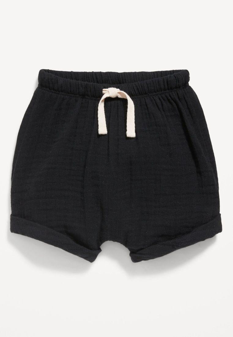 Unisex Double-Weave Pull-On Shorts for Baby