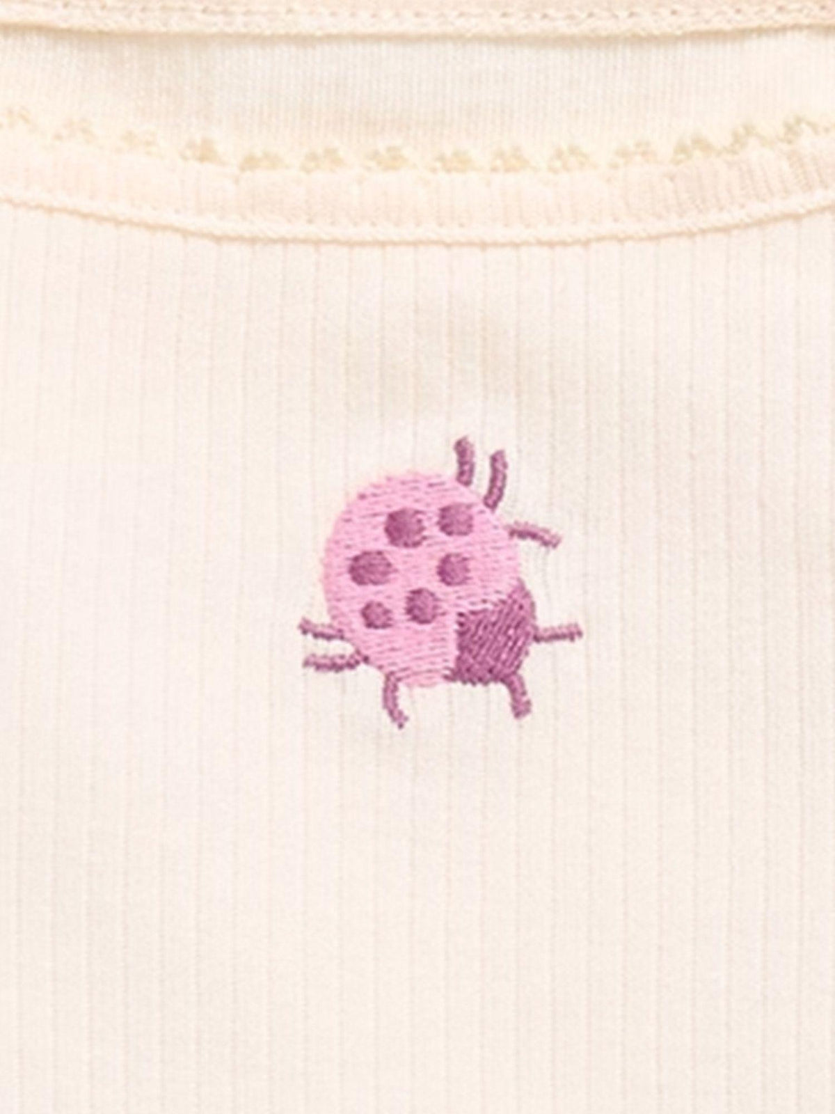Ribbed Ruffle-Trim Cami for Toddler Girls