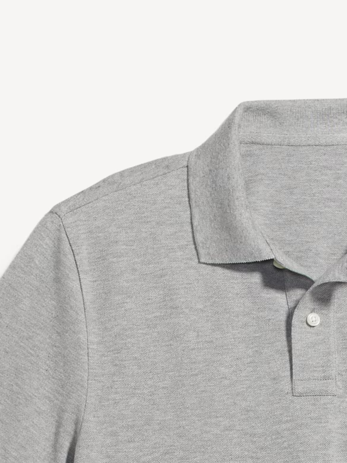 Short-Sleeve Pique Polo for Men