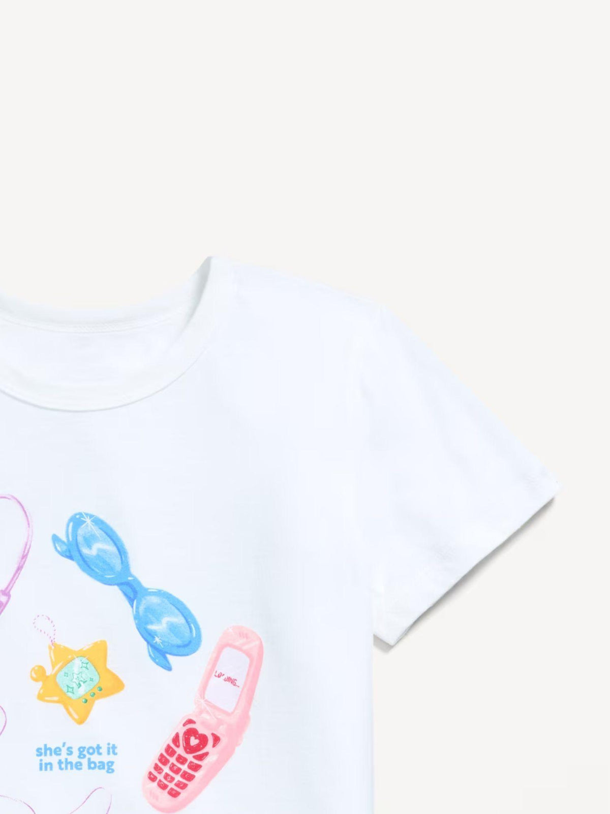 Short-Sleeve Graphic T-Shirt for Girls