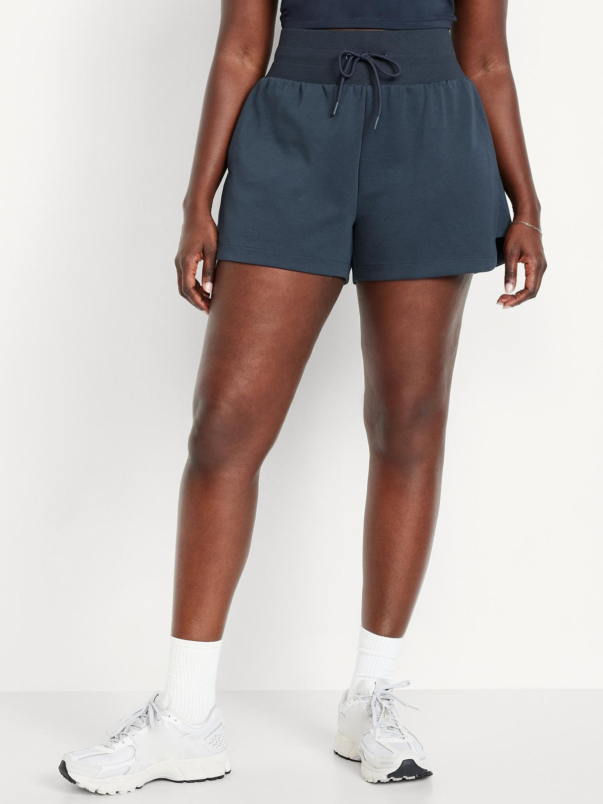 Extra High-Waisted Dynamic Fleece Sweat Shorts