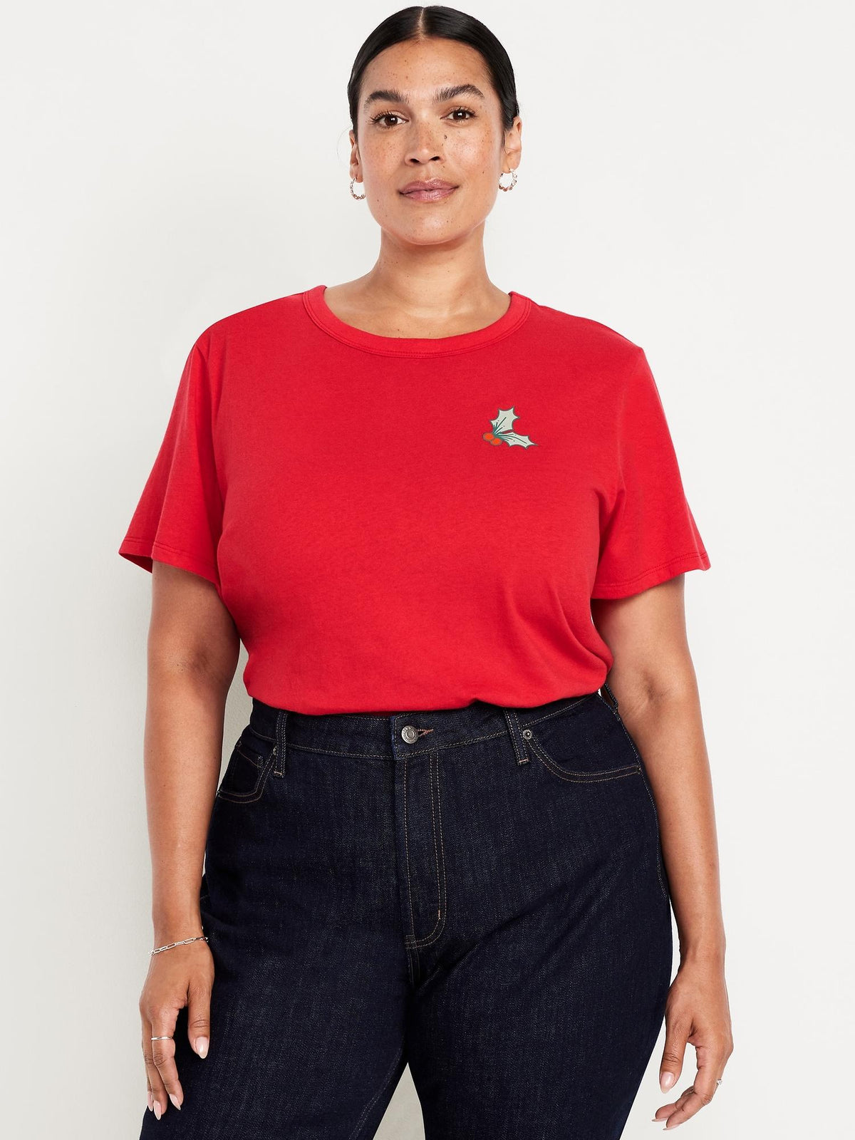 EveryWear Crew-Neck Graphic T-Shirt