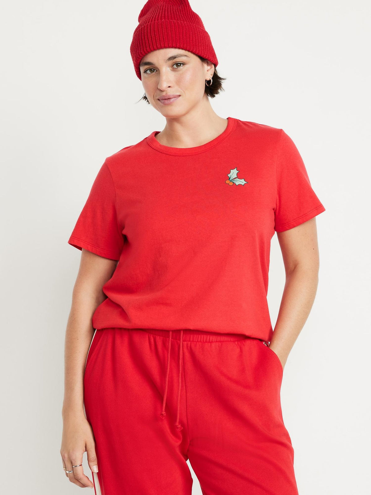 EveryWear Crew-Neck Graphic T-Shirt