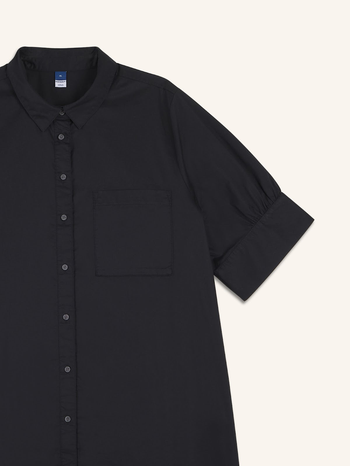 Short-Sleeve Shirt Dress