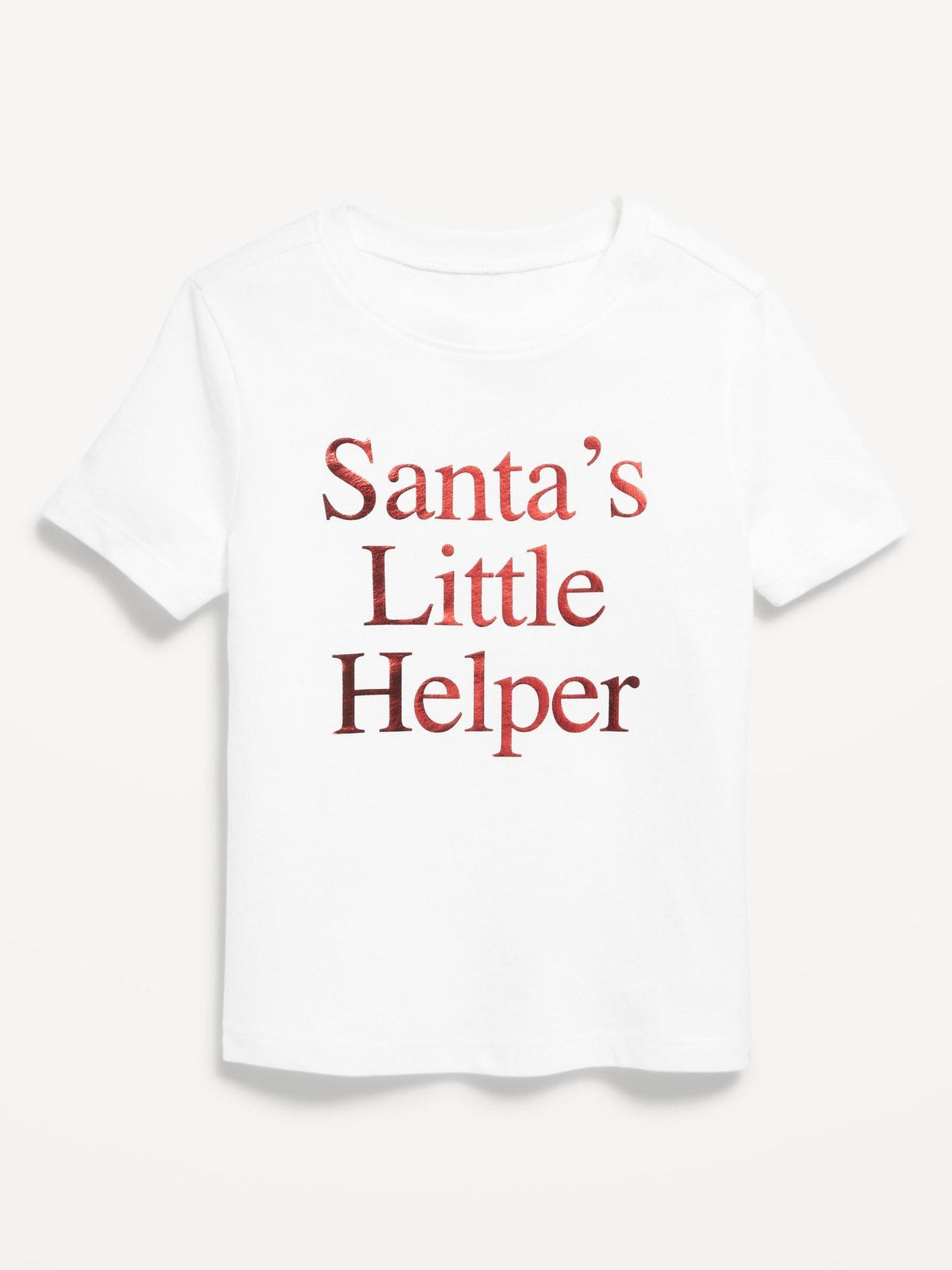 Short-Sleeve Holiday Graphic T-Shirt for Toddler Girls