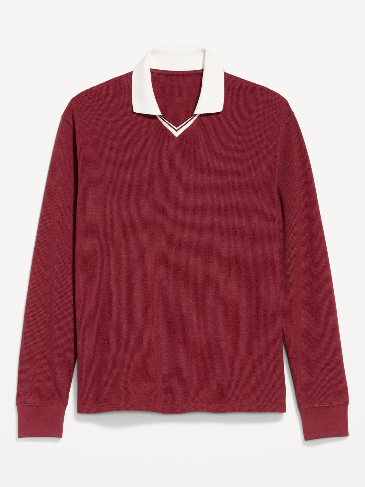 Loose Fit Pique Polo