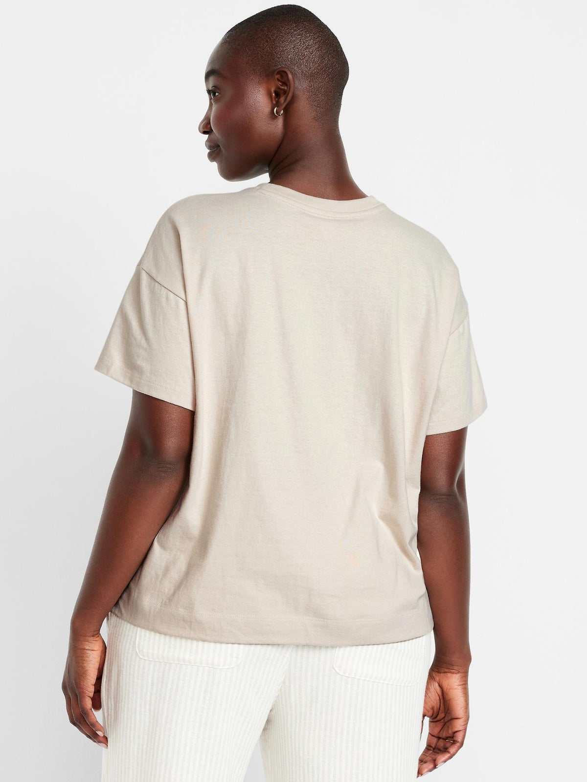 Vintage Crew-Neck Logo-Graphic T-Shirt