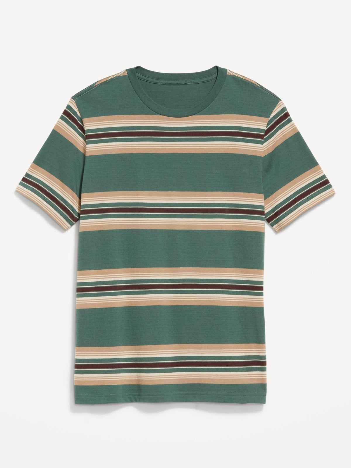Crew-Neck Striped T-Shirt