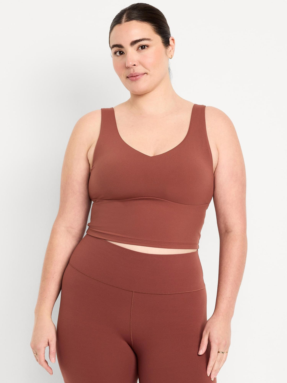 StudioSmooth Seamed Longline Top