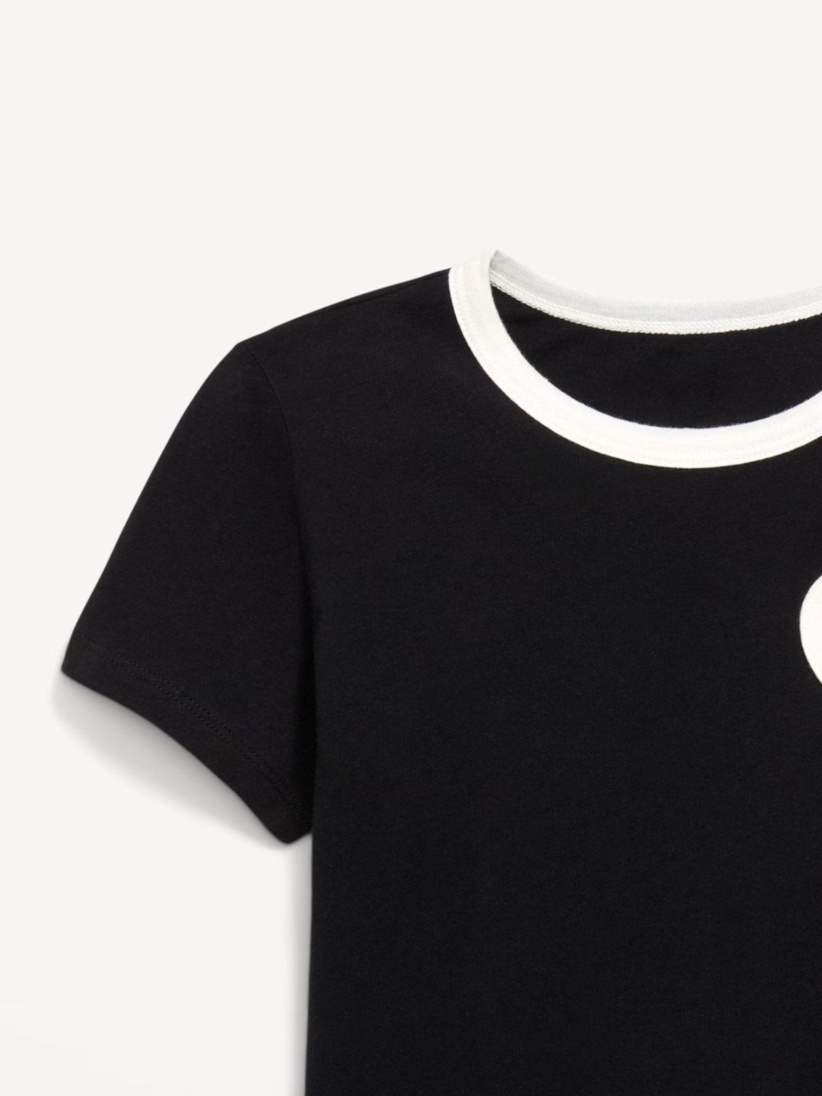 Softest Short-Sleeve Heart-Pocket T-Shirt for Girls