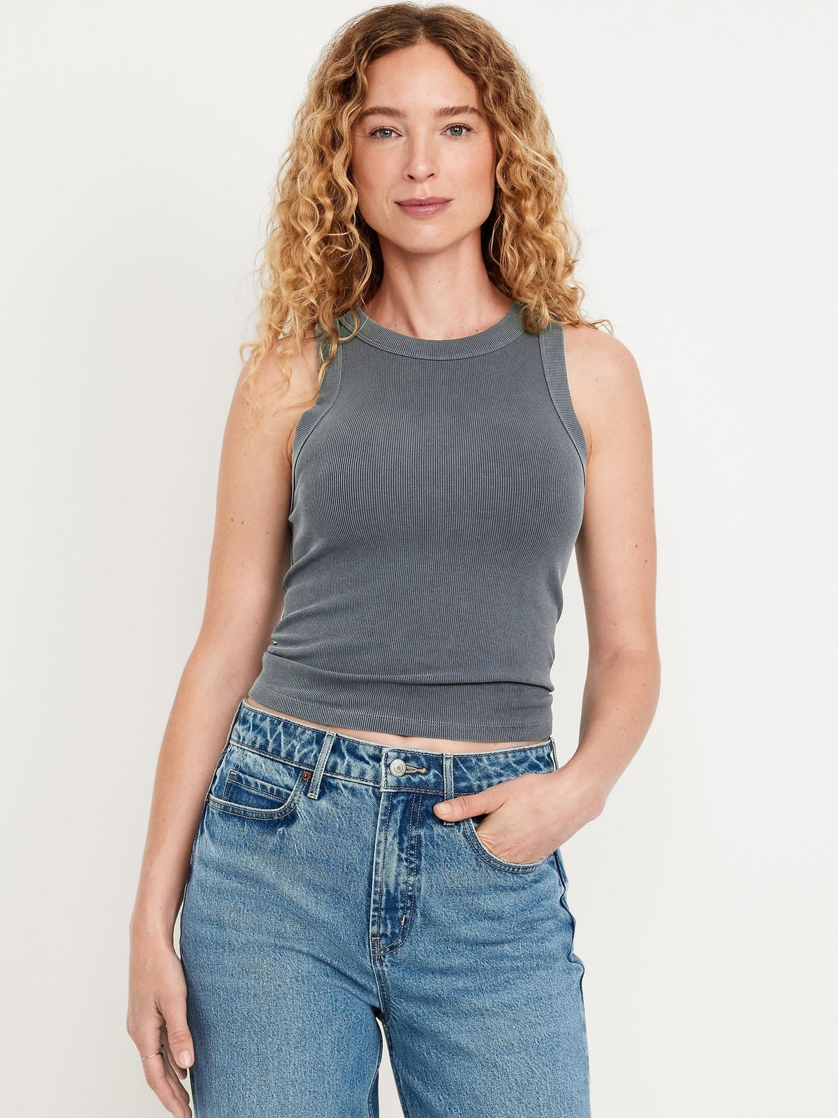 Snug Crop Tank Top