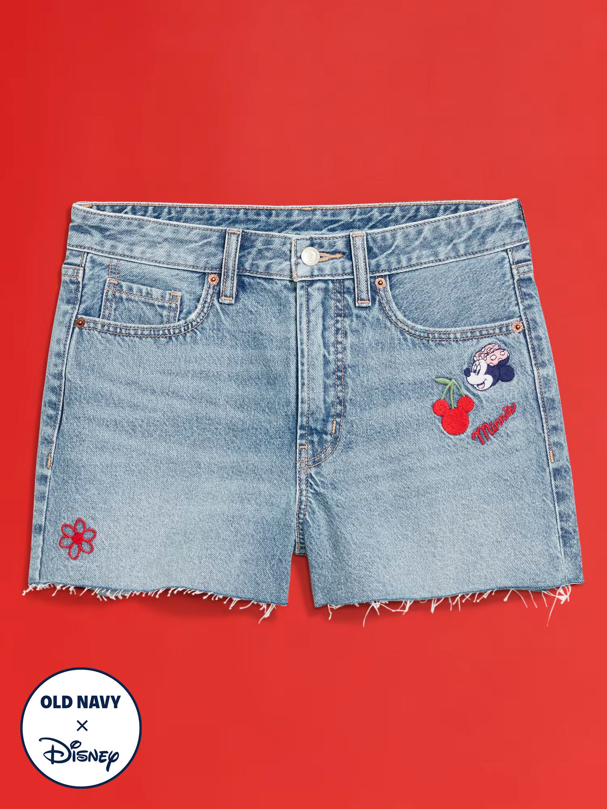 Old Navy x Disney© High-Waisted OG Jean Cut-Off Shorts -- 3-inch inseam
