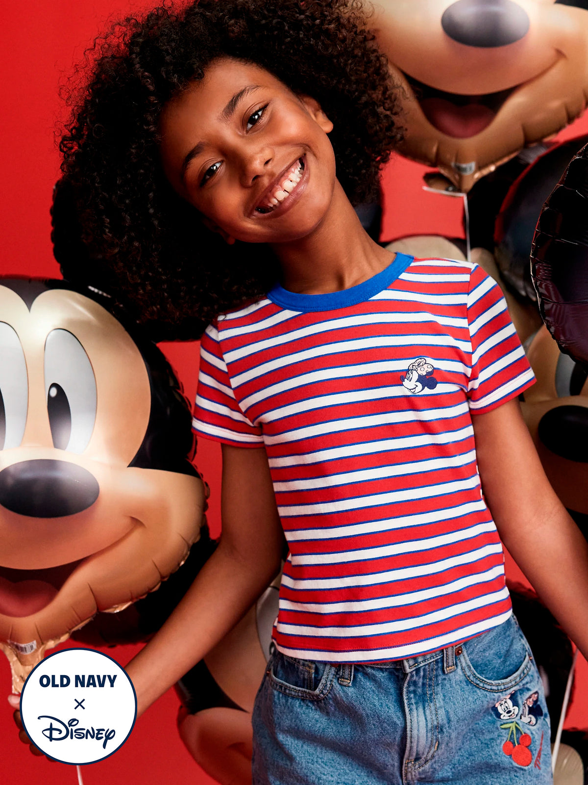 Old Navy x Disney© Minnie Mouse Fitted Short-Sleeve Graphic T-Shirt for Girls