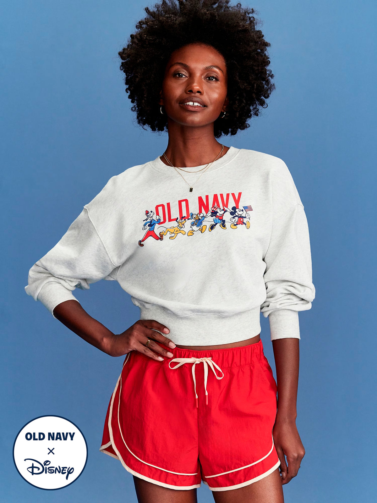 Old Navy x Disney© SoComfy Logo Graphic Sweatshirt