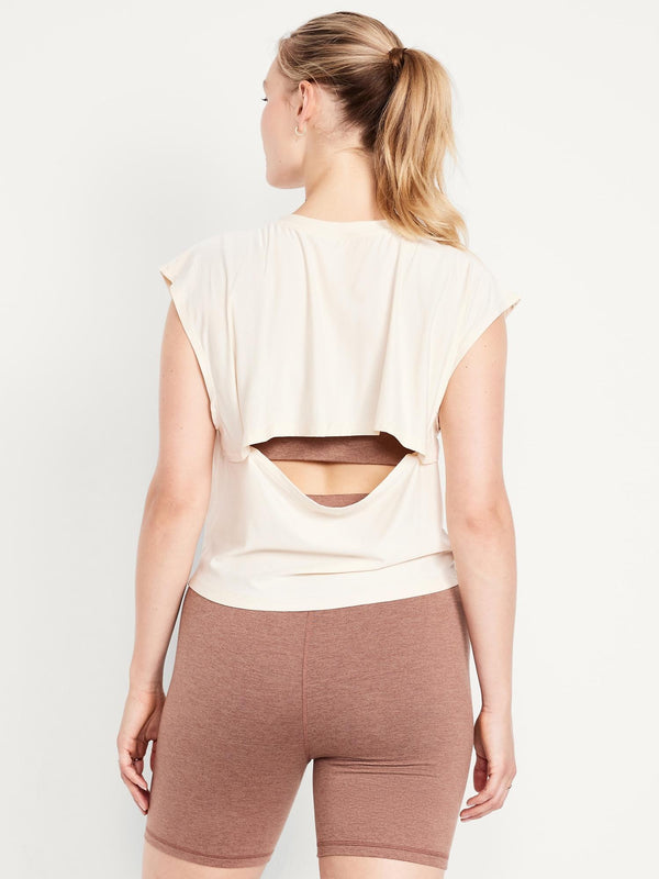 CloudMotion Split-Back Top - Old Navy Philippines