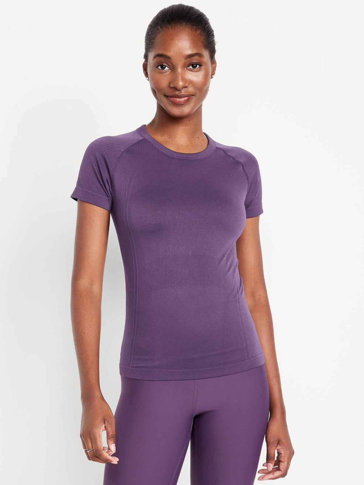 Fluid Seamless Fitted T-Shirt