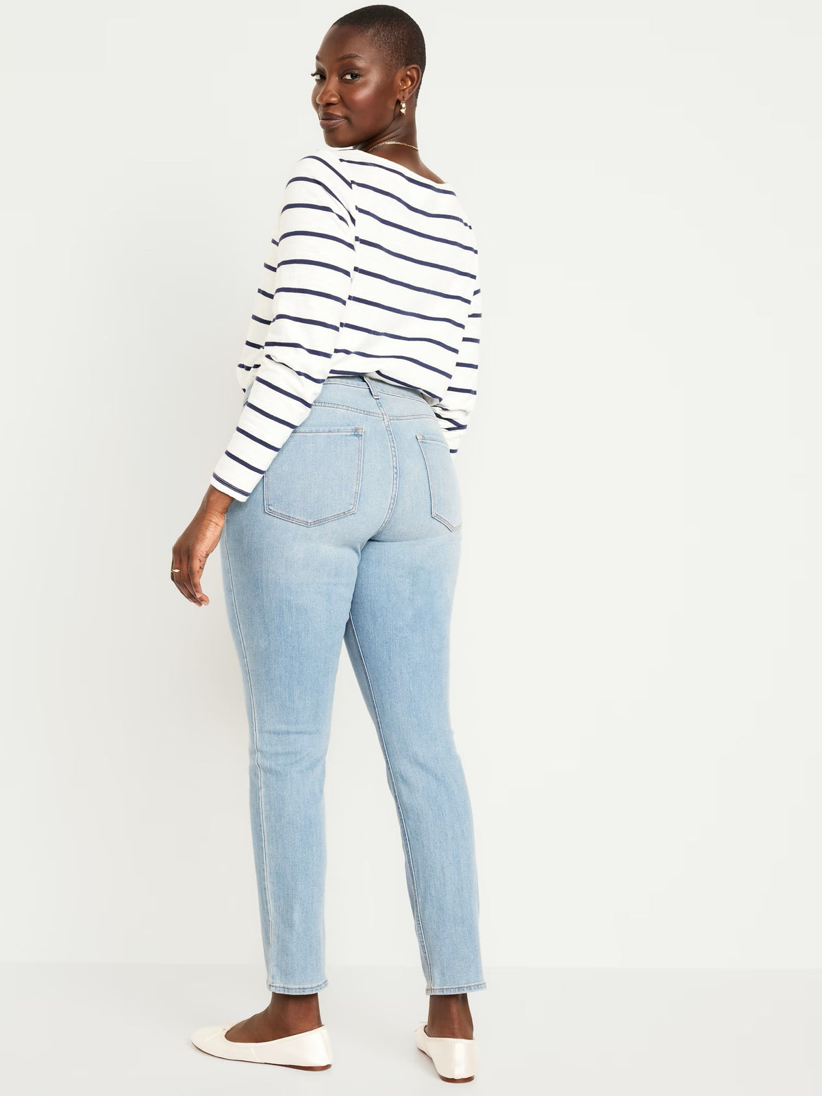 High-Waisted Wow Straight Jeans for Women