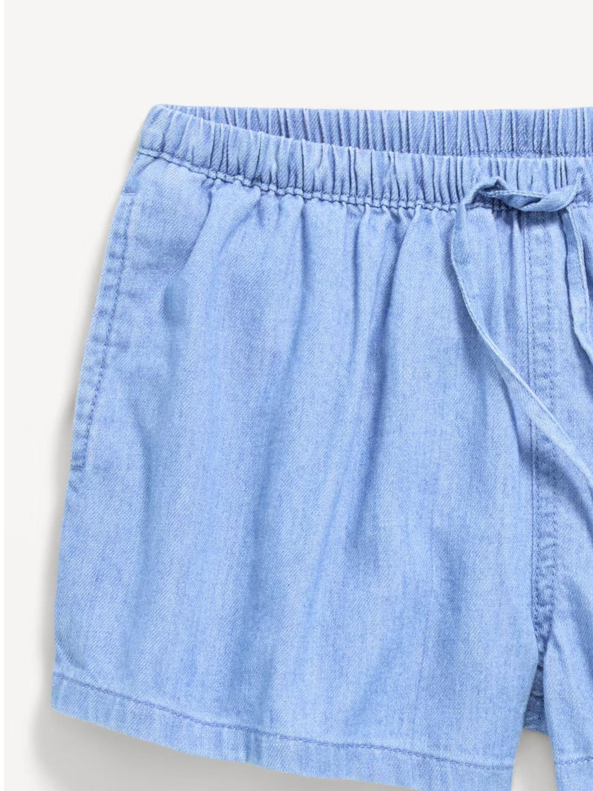Drawstring Jean Shorts for Girls