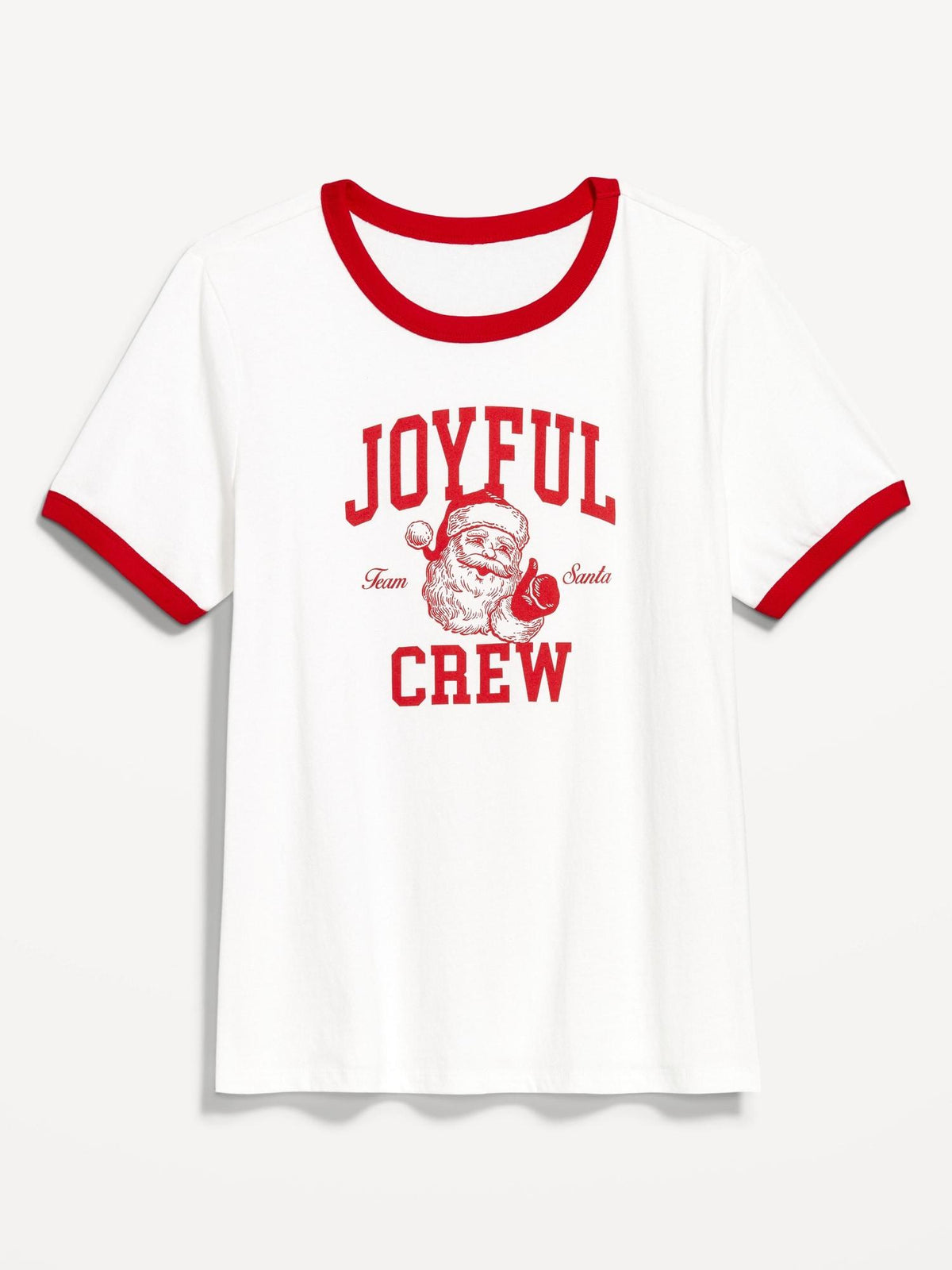 EveryWear Crew-Neck Graphic Ringer T-Shirt