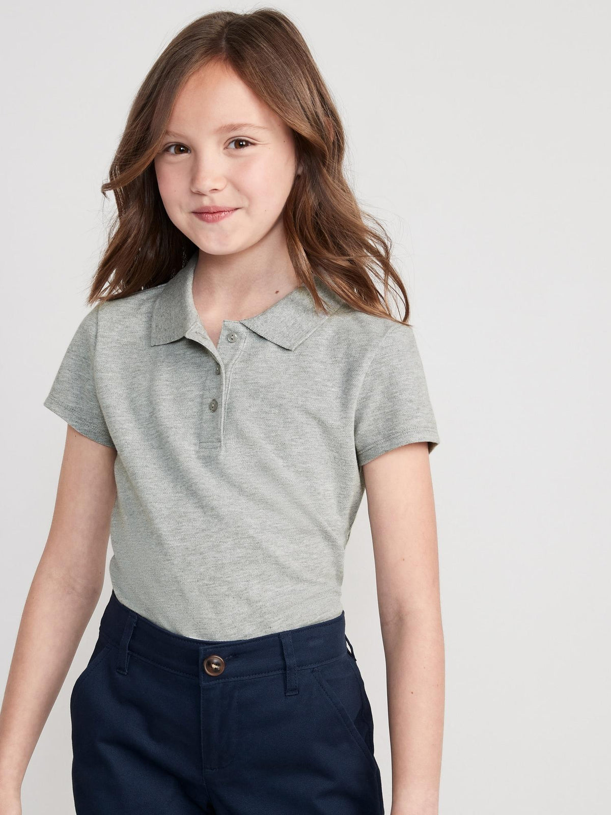 School Uniform Polo Shirt for Girls